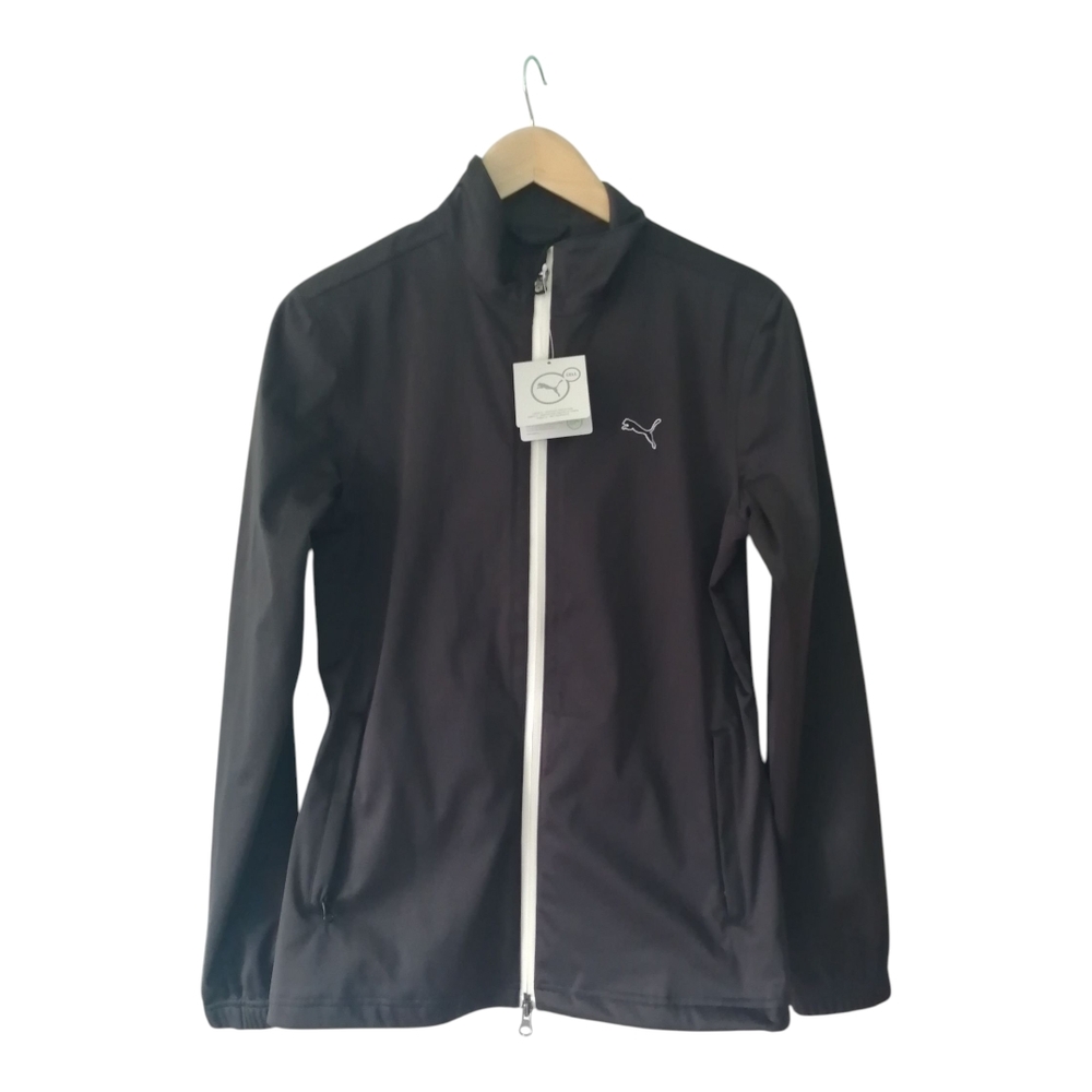 Puma Black Jacket with White Accents